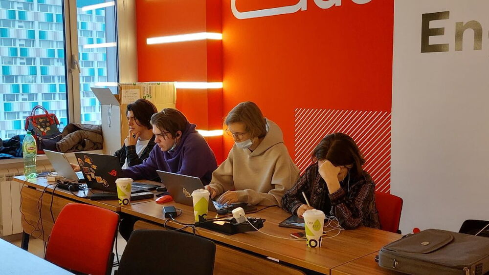 На фотографии члены Геймдев-клуба